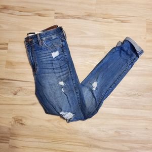 Hollister high rise super skinny